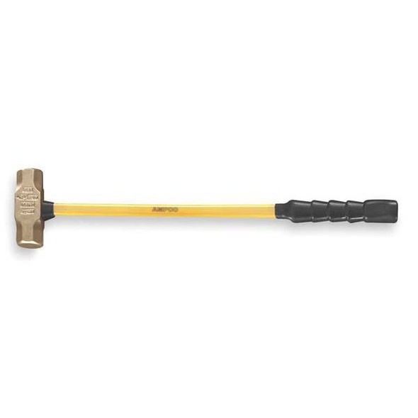Ampco Safety Tools Nonsparking Sledge,18 lb,33In,Fiberglass H-74FG