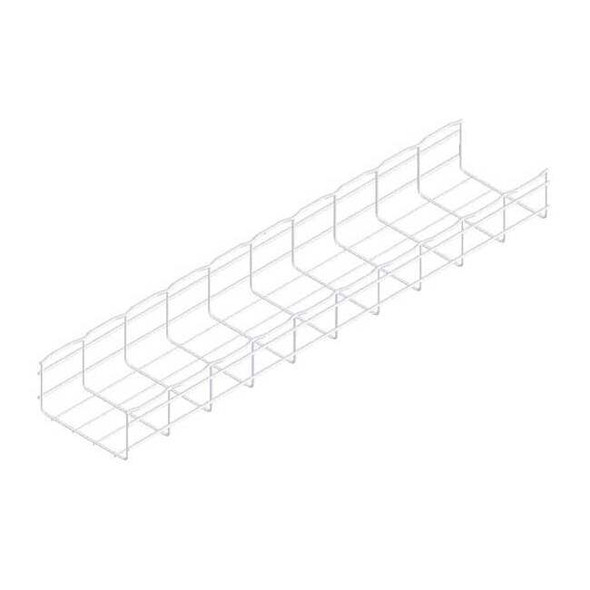 Cablofil Wire Mesh Cable Tray, 76 lb Capacity, Steel, Zinc Plated CF105/200EZ