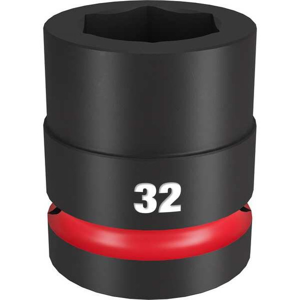32mm SHOCKWAVE Impact Duty 1 in. Drive Standard 6 Point Impact Socket