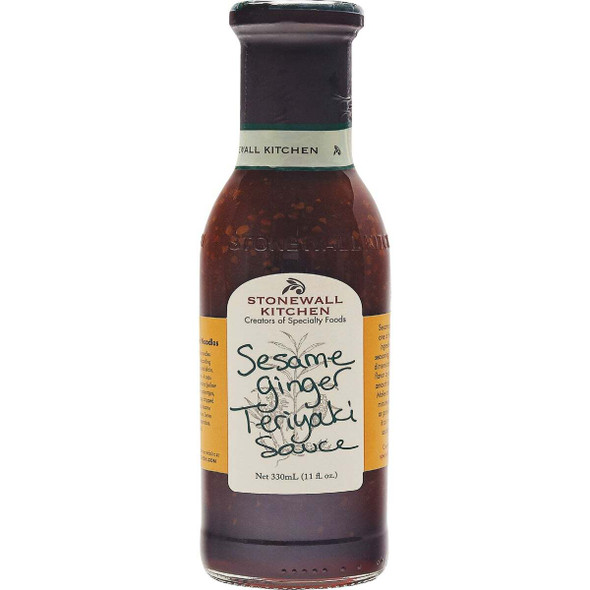 Stonewall Kitchen 11 Oz. Sesame Ginger Teriyaki Sauce 131114 Pack of 6