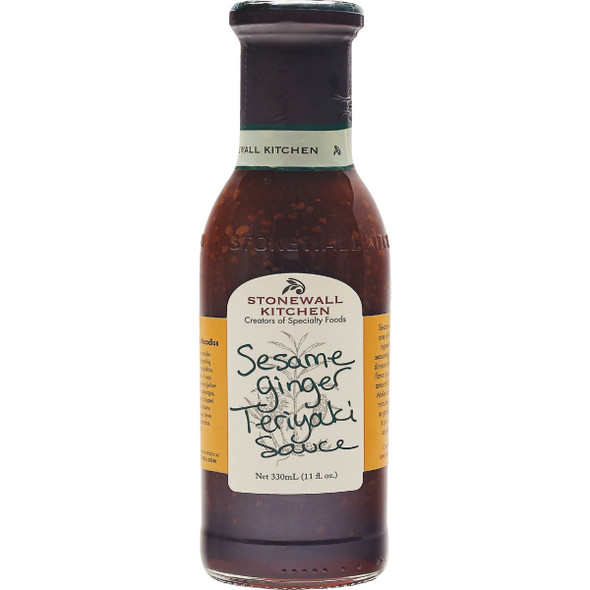 Stonewall Kitchen 11 Oz. Sesame Ginger Teriyaki Sauce 131114 Pack of 6