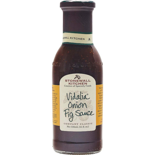 Stonewall Kitchen 11 Oz. Vidalia Onion Fig Sauce 131104 Pack of 6