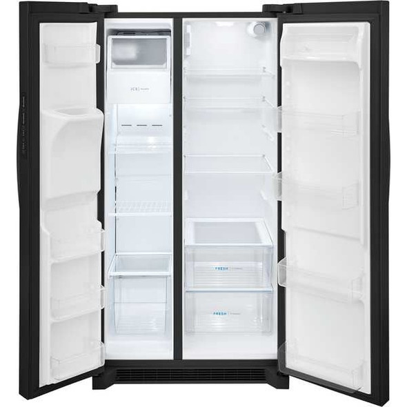 Frigidaire Refrigerator,Black,Automatic Defrost FRSS2623AB