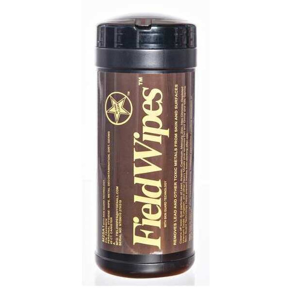 Hygenall Toxic Metal Removing Wipes,Canister,PK12 FS45NRCN