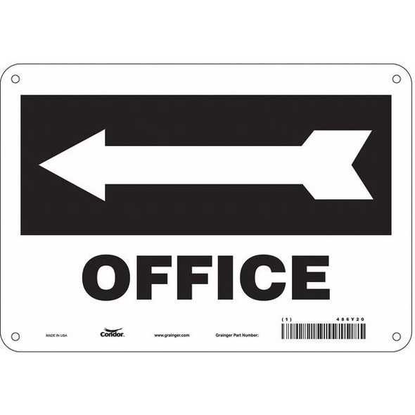 Condor OFFICE, 10 in W x 7 in H, Vertical Rectangle, Polyethylene, 486Y20 486Y20