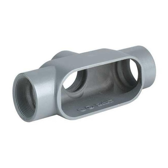Hubbell Killark Conduit Outlet Body,Alum,Trd Sz 3/4in TB27SA
