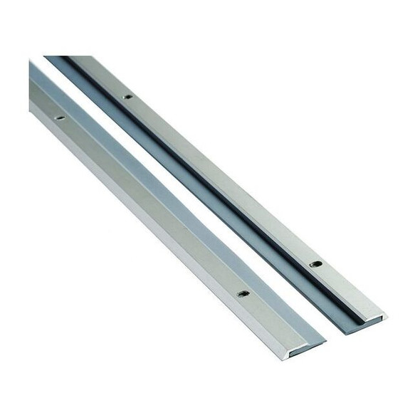 National Guard Astragal, Clear, Aluminum, 7 ft L, PK2 115NA-84x2
