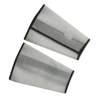 Nylon Cane Mesh Sleeves, 7 in Long, Hook and Loop Closure, Large, White Pack of 12