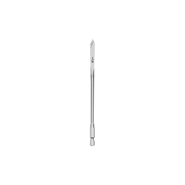 Standard Length Flat Bits, 1/4 in Dia.