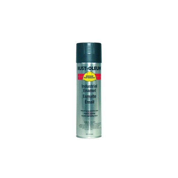 High Performance V2100 System Enamel Aerosol, 15 oz Can, Flat Black Pack of 6