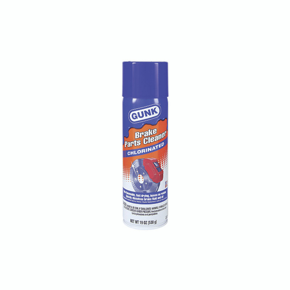 Brake Parts Cleaner, Chlorinated, 19 oz, Aerosol Can, Sweet Chloroform-Like Odor Pack of 12