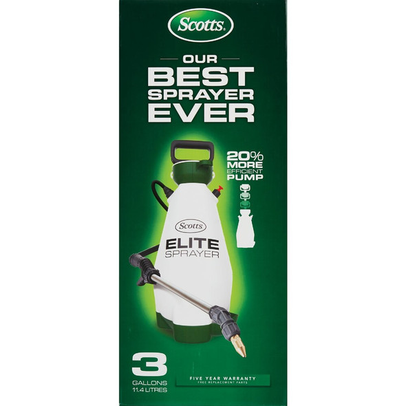 Scotts Elite 3 Gal. Manual Pump Hand Sprayer 190659 724191