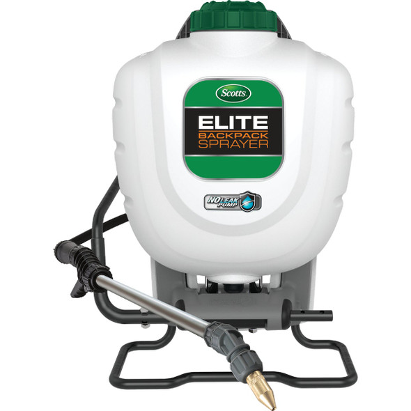 Scotts Elite 4 Gal. No Leak Pump Backpack Sprayer 190730
