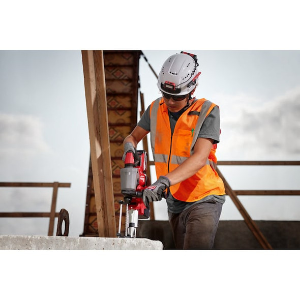 Milwaukee Tool Class 2 High Visibility Orange Mesh One Pocket Safety Vest - L/XL 48-73-2246