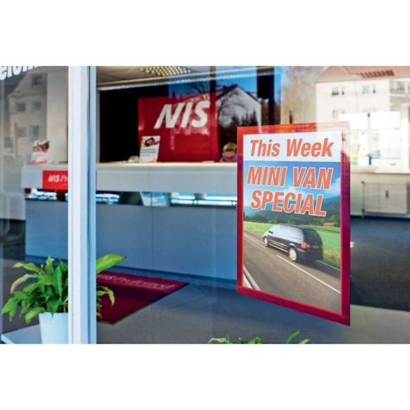 Manufacturer Varies Sign Holder,8-1-2" x 11",PVC,PK2 476803