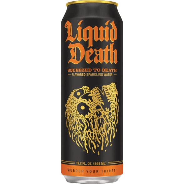Liquid Death 19.2oz Nat Mount Water 1700888 Pack of 12