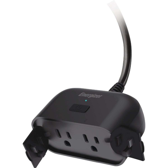 Energizer 15A 2-Outlet Smart WiFi Outdoor Plug EOX3-1002-BLK