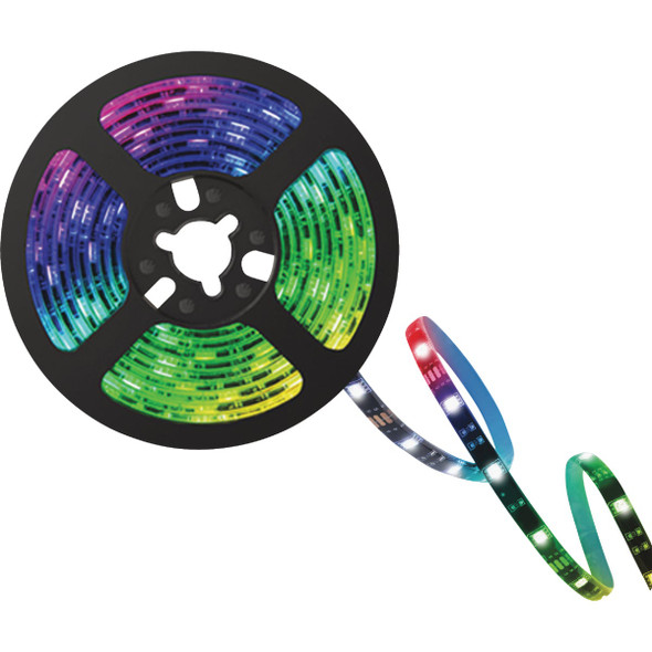 Energizer 50 Ft. Smart RGB & IC Outdoor WiFi LED Strip Light Set EOS2-1005-RGB