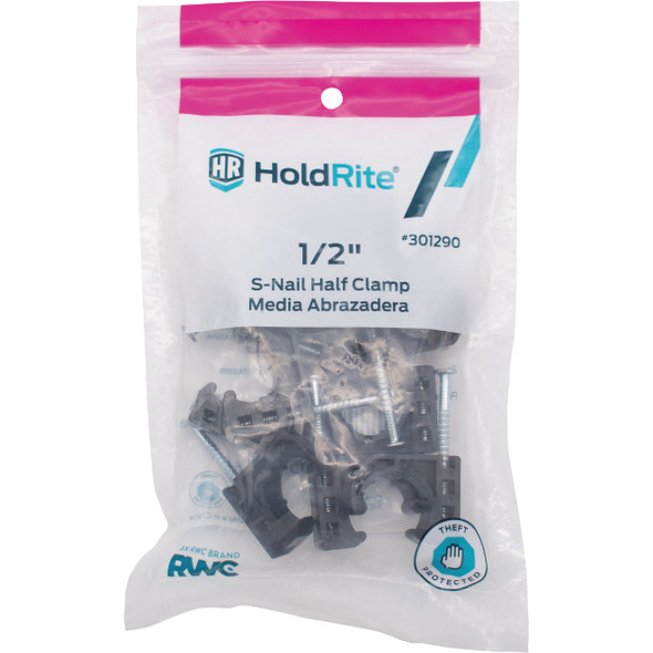 HoldRite 1/2 In. Nail-On Pipe Clamps (10-Pack)