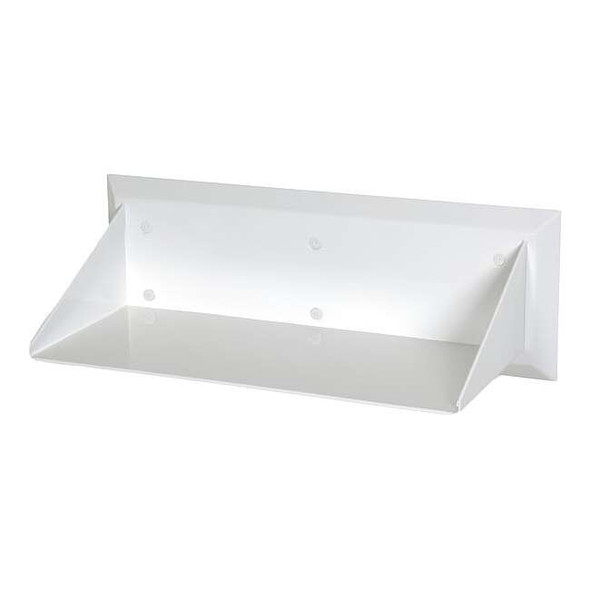 Bestcare Bookshelf,Ligature Resistant,White WH1826-SLPT