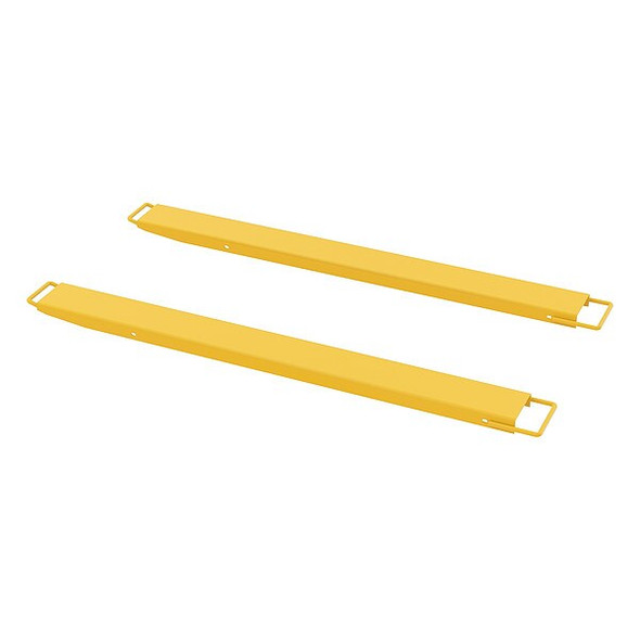 Vestil Fork Extension,Yellow,4,000 lb,6" W FE-HS-6-72 Vestil Fork Extension,Yellow,4,000 lb,6" W FE-HS-6-72