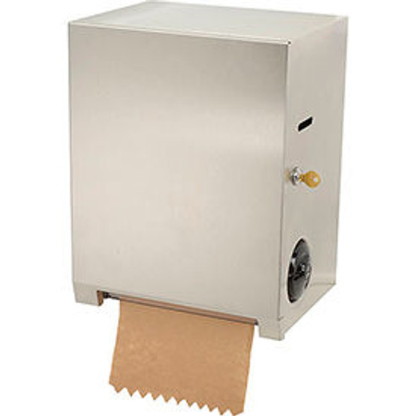 Bobrick Automatic Touch Free Pull Down Paper Towel Roll Dispenser Stainless Stee
