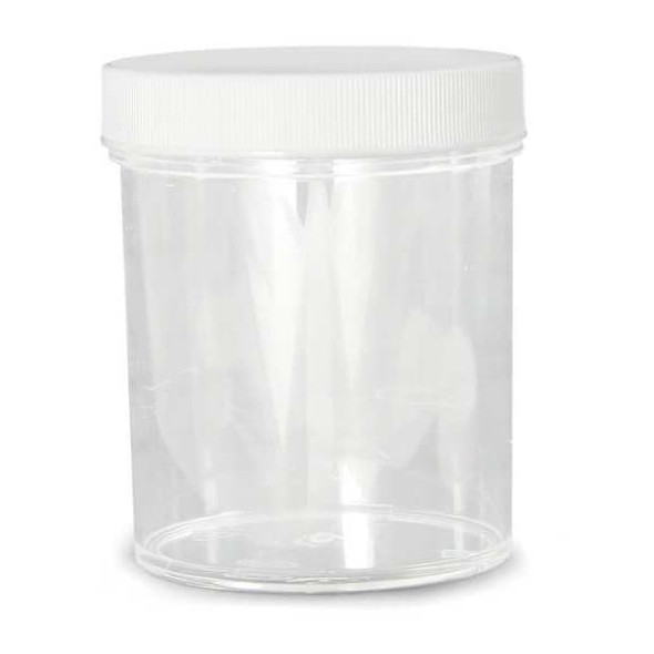 Qorpak Jar,480 mL,96 mm H,Clear,PK24 PLC-03729