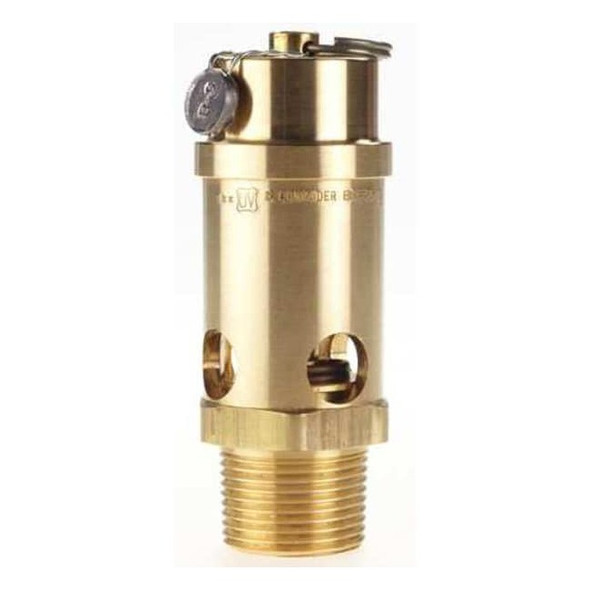 Conrader Safety Valve,Soft Seat,1 In,100 PSI SRV765-1-100