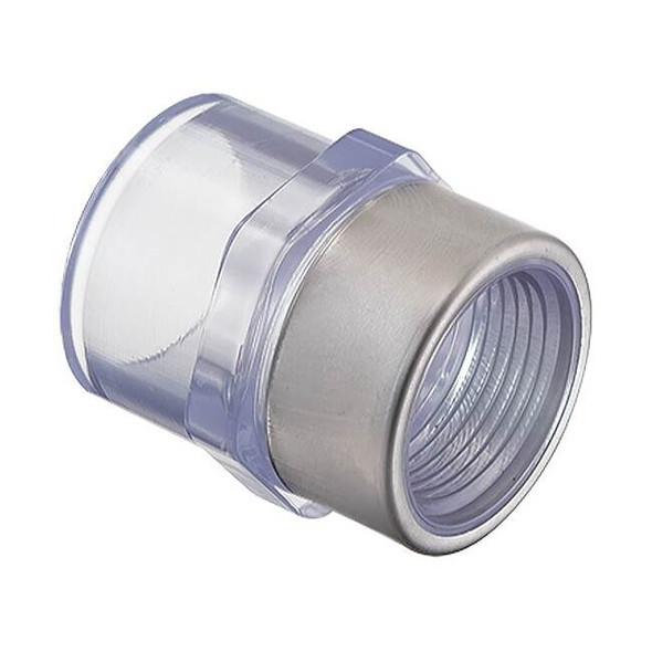PVC Female Adapter, FNPT x Solvent, 1-1/2 in Pipe Size