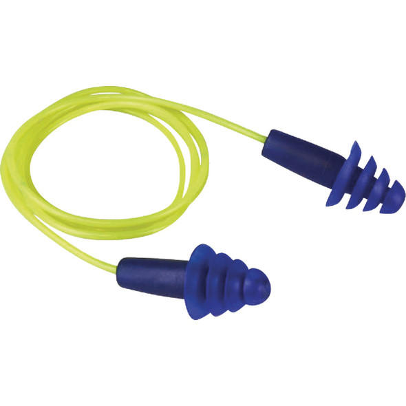 Stanley NRR 27 dB Corded Rubber Earplugs with Case SYH43-1BP