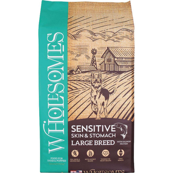 Wholesomes Sensitive 30 Lb. Large Breed Dry Dog Food 348287