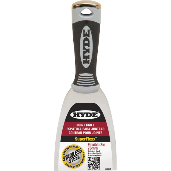 Hyde 3 In.  SuperFlexx Stainless Steel Joint Knives 06357