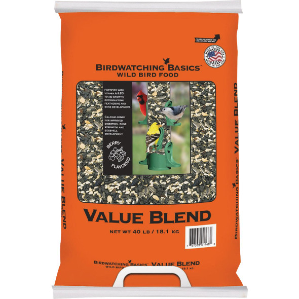 Birdwatching Basics 40 Lb. Value Blend Wild Bird Food 1197