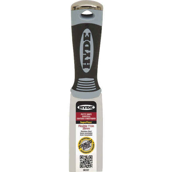 Hyde 1-1/2 In. SuperFlexx Stainless Steel Putty Knives 06107