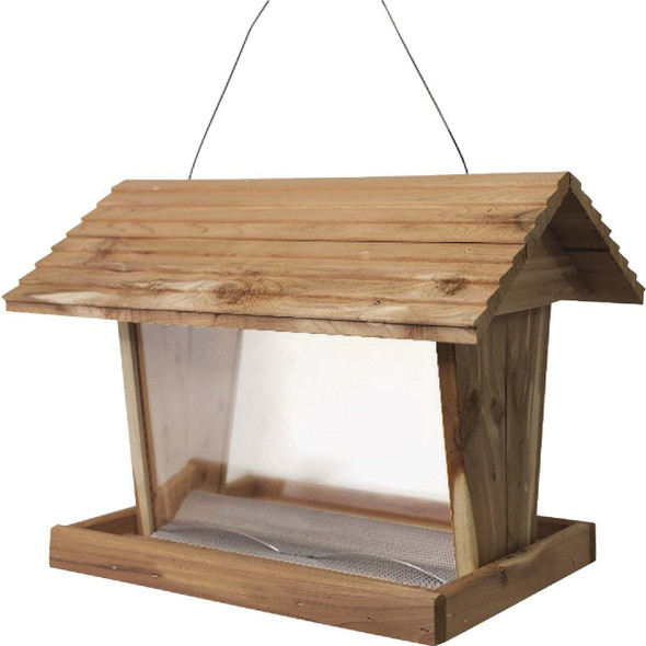 Valley Splendor Cedar Ranch Hopper Bird Feeder 9809