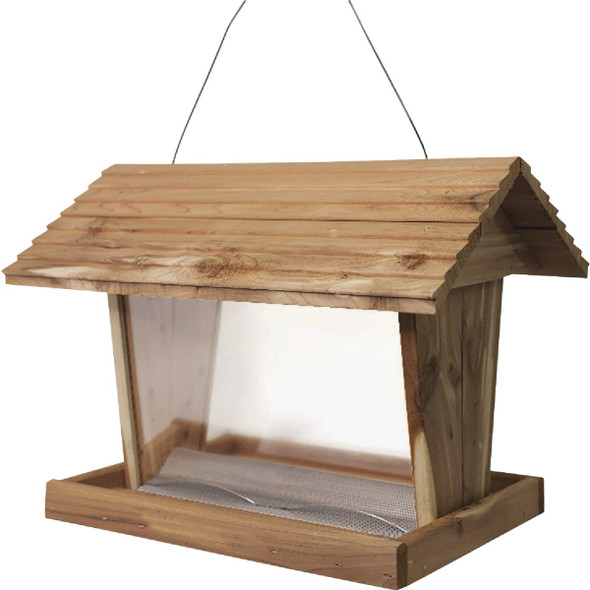 Valley Splendor Cedar Ranch Hopper Bird Feeder 9809 Valley Splendor Cedar Ranch Hopper Bird Feeder 9809