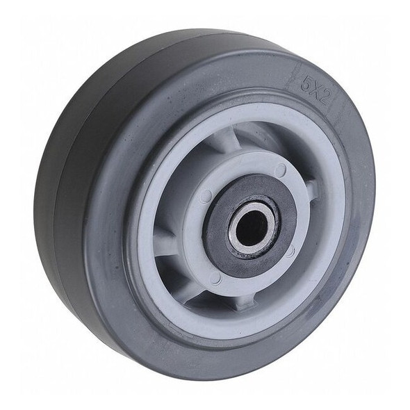 Manufacturer Varies Caster Wheel,5 in.,750 lb.,Gray Core XA0520112