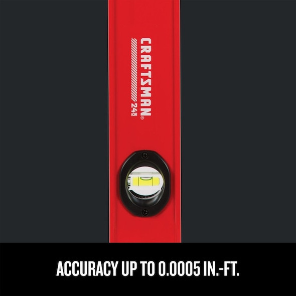 Craftsman Box Beam Level,24" CMHT82346