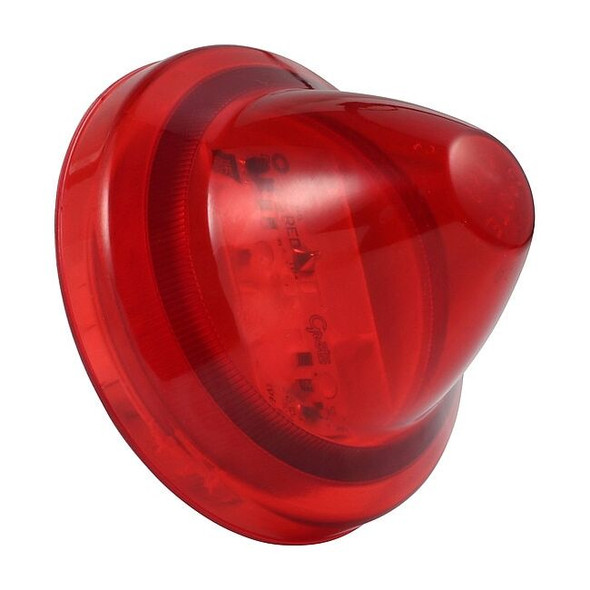 Grote Marker Lamp,2-1/2 In,Beehive,LED,Red 47222