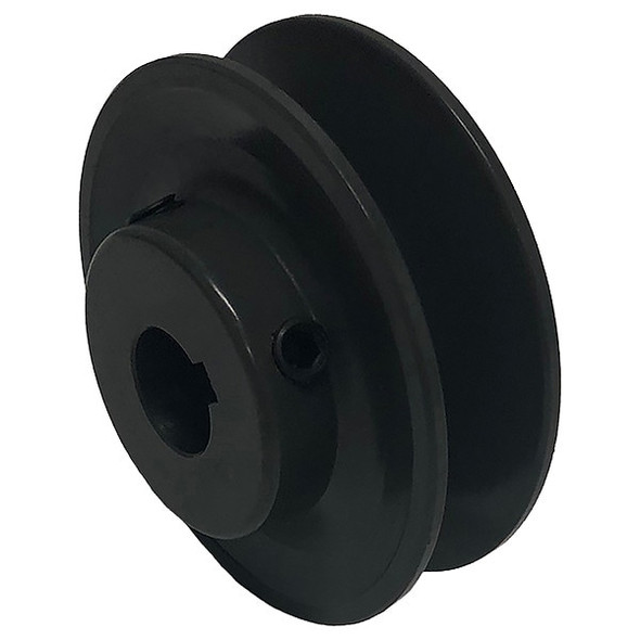 Manufacturer Varies V-Belt Pulley,1/2 in dia. Bore,Fixed BK62X1/2