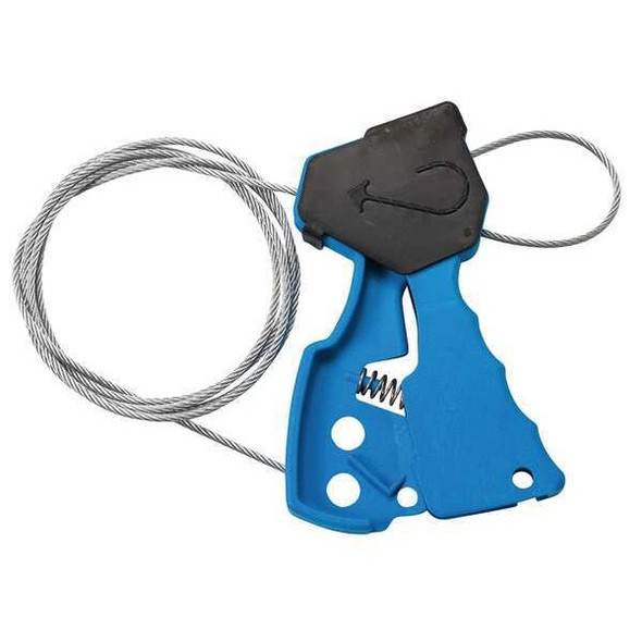 Brady Grip-Cinching Cable Lockout,6 ft. L 45191