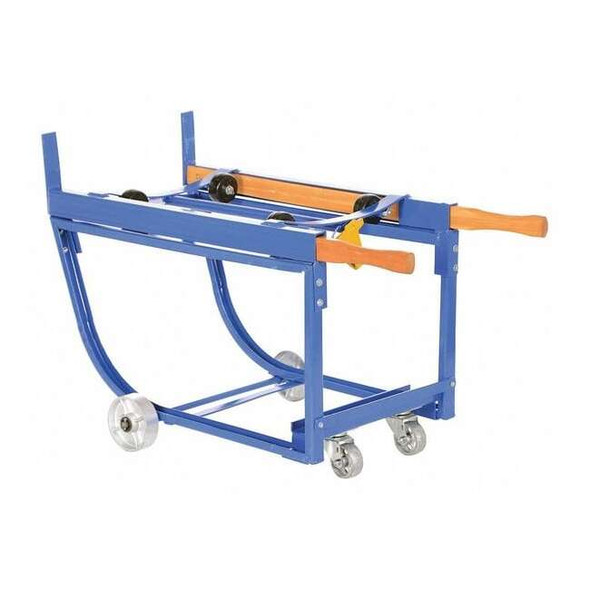 Vestil Revolving Drum Cart,Steel Wheels,1K RDC-1000-5SS