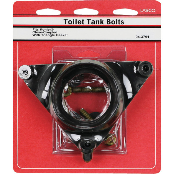 Lasco Kohler Tank To Bowl Bolt Set with Gasket (3 Pack) 04-3791 402113