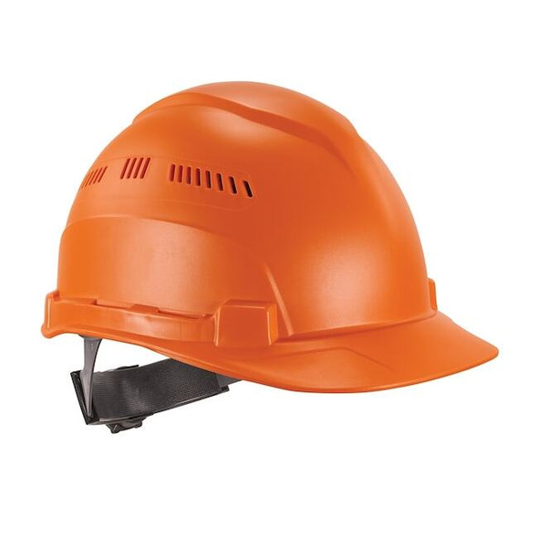 Ergodyne Orange Lightweight Cap-Style Hard Hat Vented Class C 8966