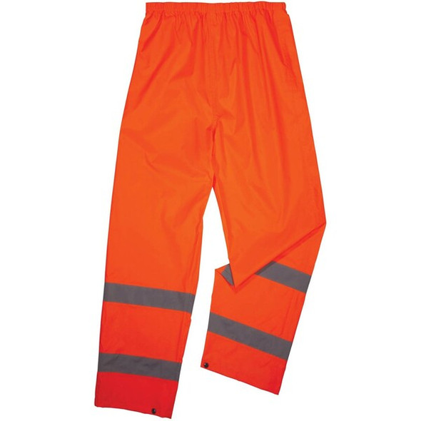 Ergodyne Rain Pants,Lightweight,HV,Orange,S 8916