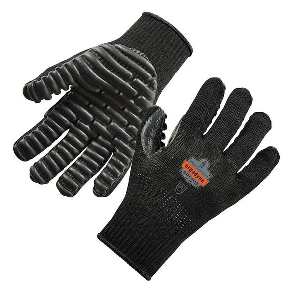 Ergodyne Black XL Certified Lightweight Anti-Vibration Gloves, PR 9003
