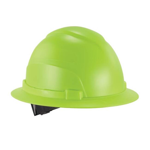 Ergodyne Lime Lightweight Full Brim Hard Hat - Class E 8969