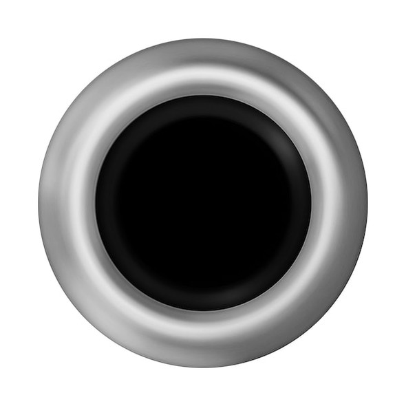 Simplehuman 30 gal Round Indoor Metal Can, Brushed, None, Stainless Steel, 18.9 in CW1471