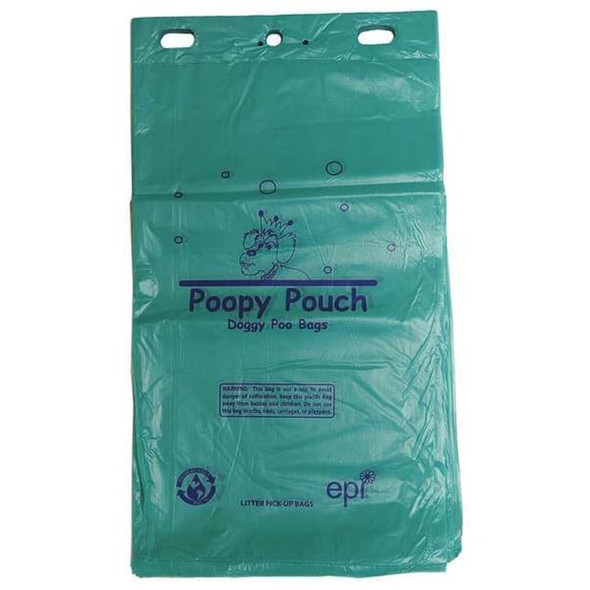 Poopy Pouch Pet Waste Bags, 0.75 gal., 14 micron, PK12 PP-H-200