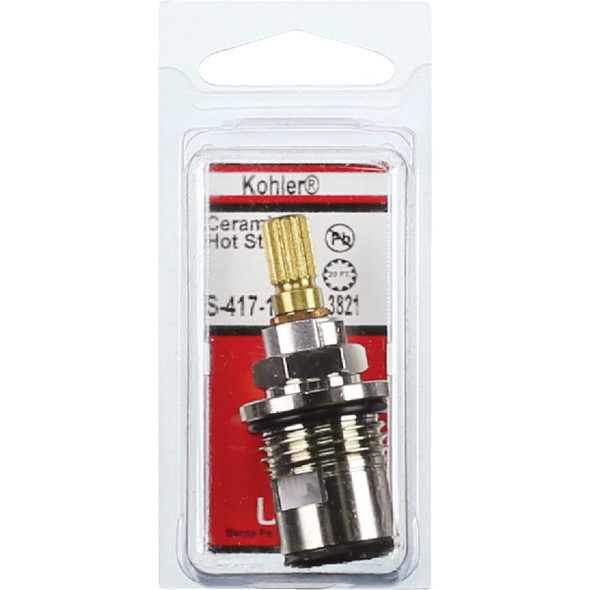 Lasco Hot Water Kohler No. 3821 or No. 3822 Faucet Stem S-417-1NL 403973